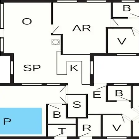Semesterbostad 16 Person In R M Toftum (Syddanmark)